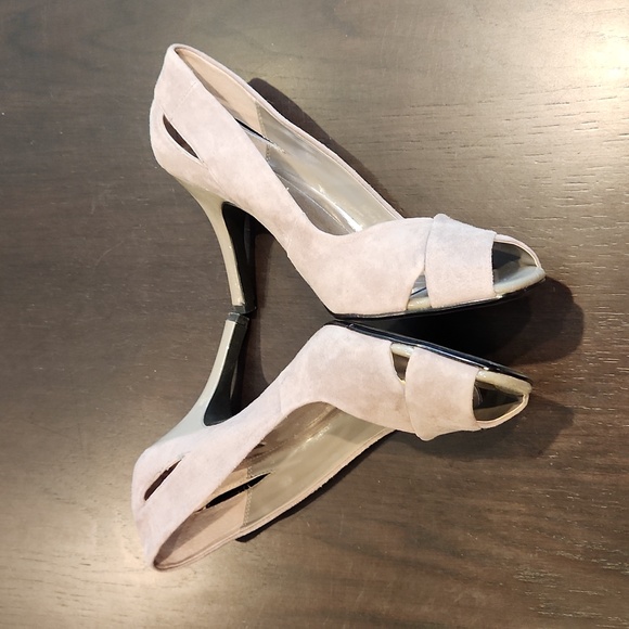 Style & Co womans suede heel size 8 gray - Picture 4 of 16